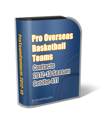 Pro Team Contacts 2012-2013